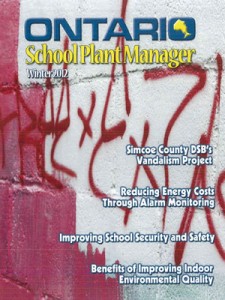 A magazine cover with graffiti on it.