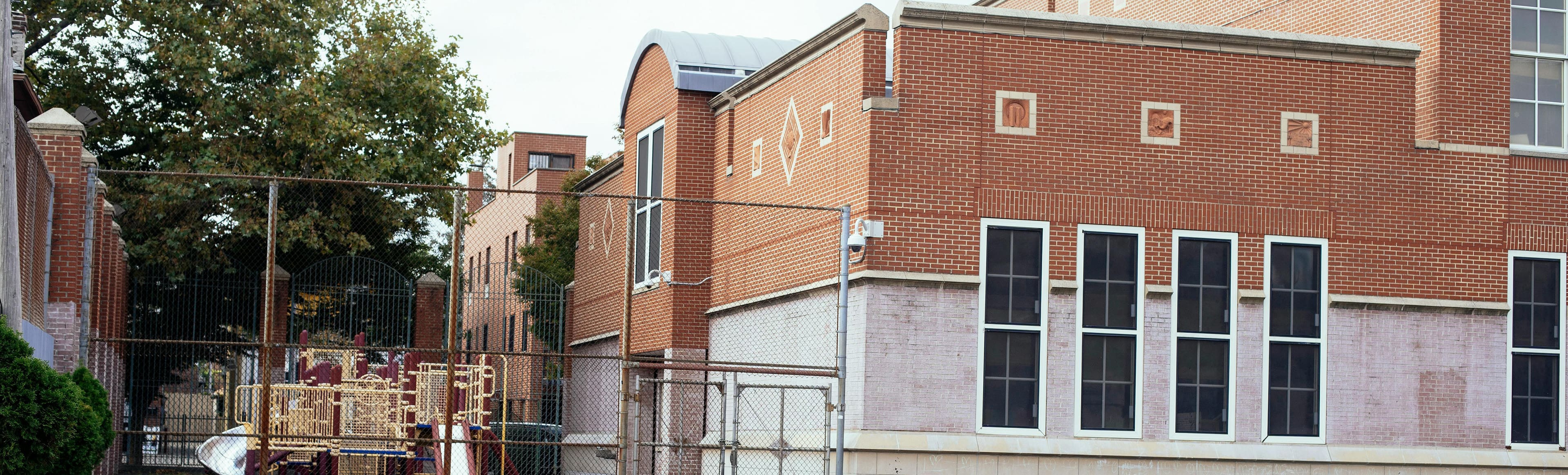 A building with some scaffolding around it